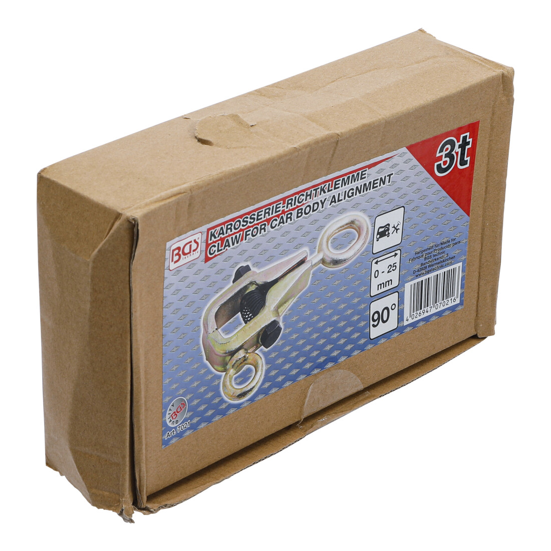 Pince carrosserie deux sens de traction max. 3 t BGS