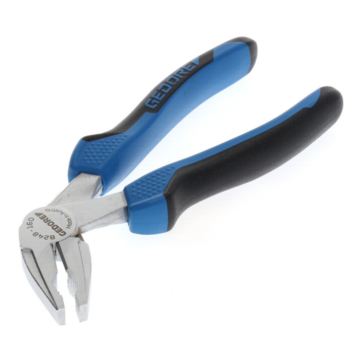 Pince combinée angulaire Gedore 160 mm, manche à 2 composants