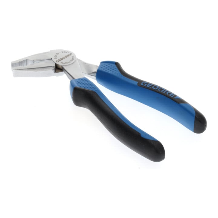 Pince combinée angulaire Gedore 160 mm, manche à 2 composants
