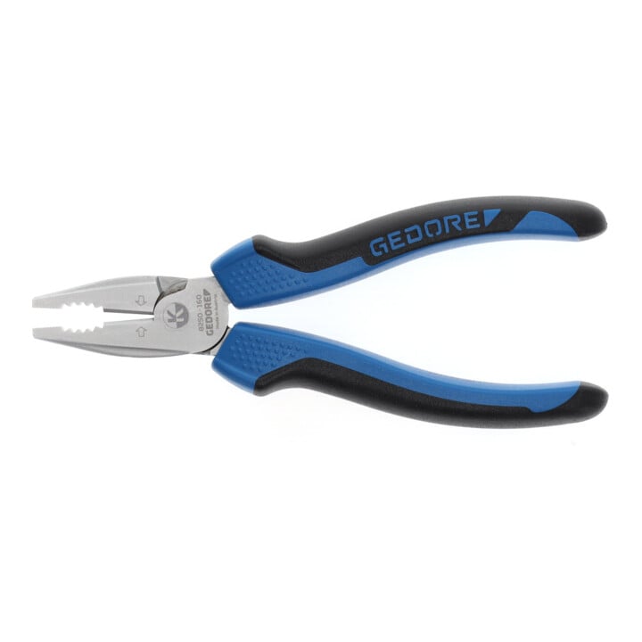 Pince combinée Gedore 160 mm, manche à 2 composants