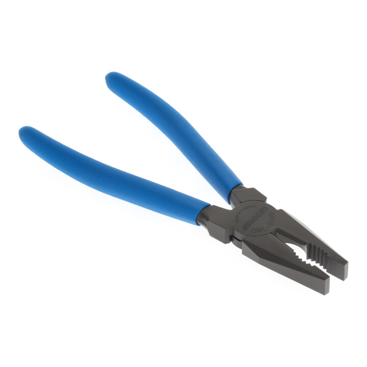 Pince combinée Gedore 180 mm, isolée en plongée, à tête mince