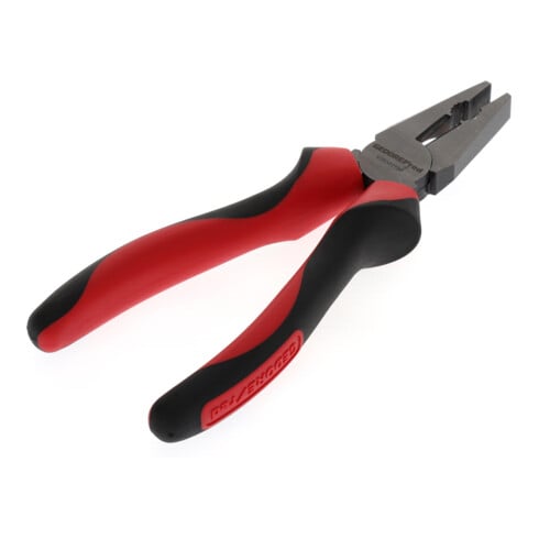 Pince combinée rouge Gedore L.180mm 2K-Handle