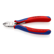 Pince coupante de côté pour l'électronique, à tranchants au carbure intégrés Knipex