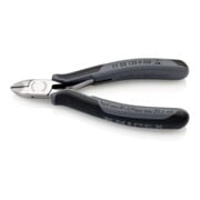 Pince coupante de côté pour l'électronique, Avec élément de carbure à bord tranchant ESD Knipex