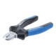 Pince coupante diagonale pour fils durs 160 mm BGS-5