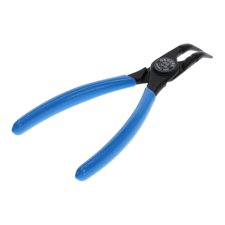 Pince de circlips Gedore pour anneaux de retenue internes, coudée à 45 degrés, 12-25 mm