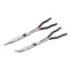 Pince de façade avec double articulation, set extra long, 2 pcs.-1