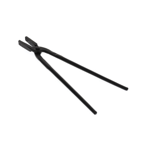 Pince de forgeron L. 400 mm mâchoire plate noire GEDORE