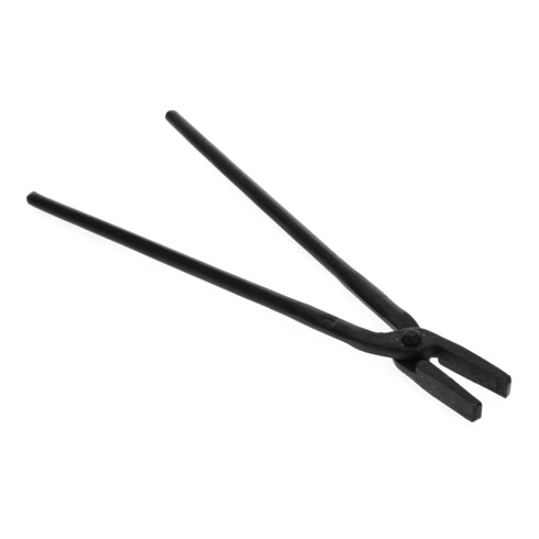 Pince de forgeron L. 400 mm mâchoire plate noire GEDORE