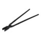 Pince de forgeron L. 400 mm Mâchoire ronde noire GEDORE