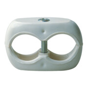Pince de masse plastique 16x16 mm