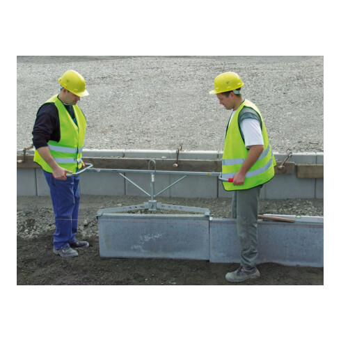Pince de positionnement VZ-I zone d'atteinte 500-1045 mm cap.charge 100 kg galva