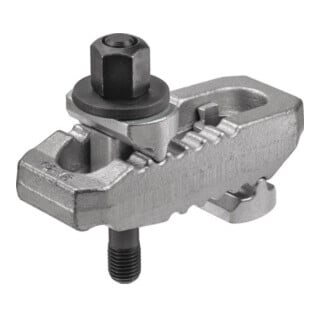 Pince de serrage AMF no.6312V 17-M12x125 crocodile réglable avec porte-comptoir