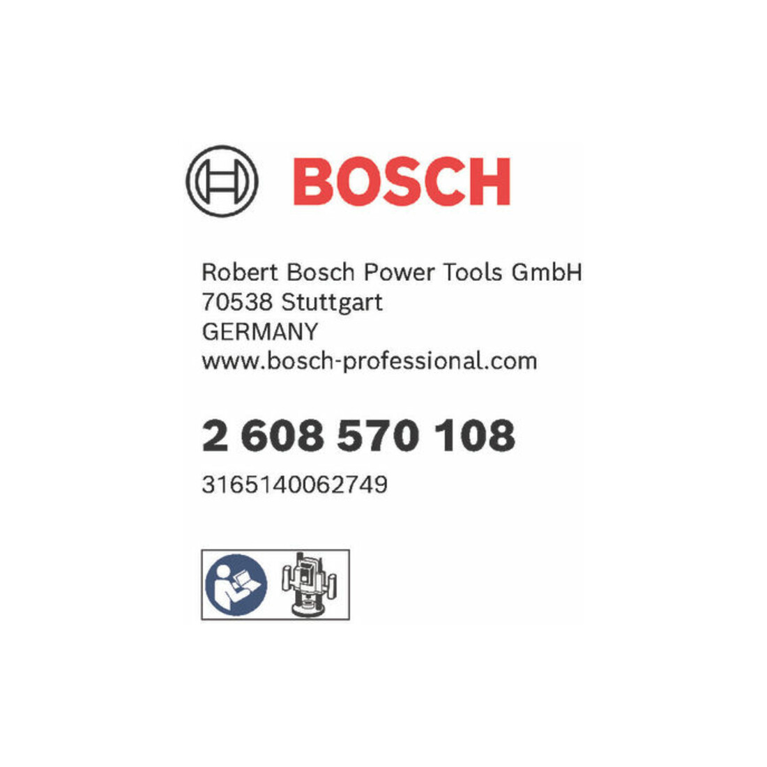 Pince de serrage Bosch 1/2", 24 mm