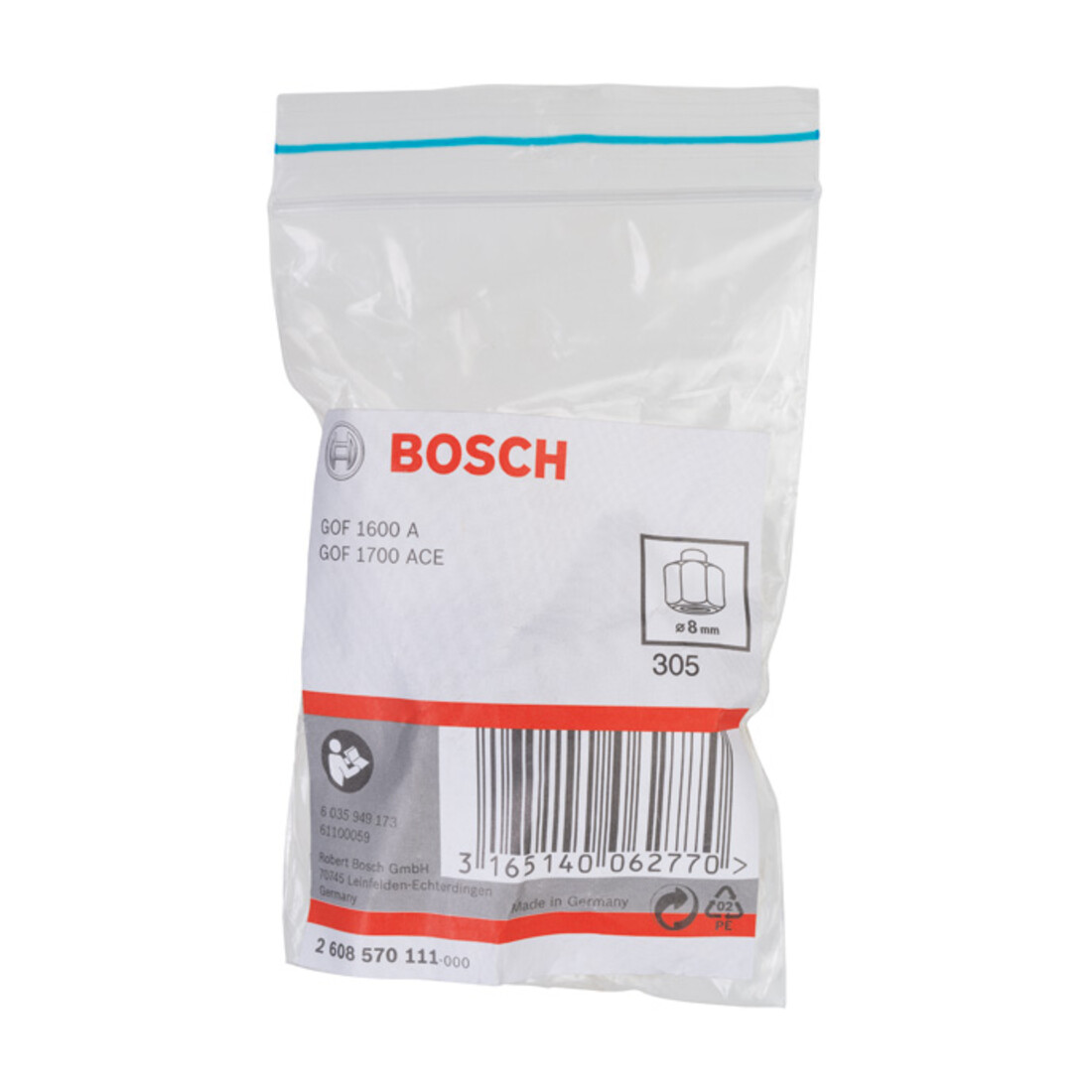 Pince de serrage Bosch 8 mm 27 mm