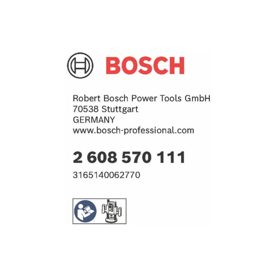 Pince de serrage Bosch 8 mm 27 mm