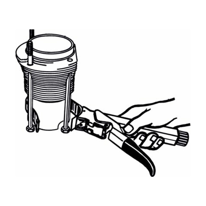 Pince de serrage pour segment de piston 794U-3 HAZET