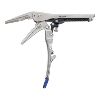 Pince étau à longs becs automatique 190 mm BGS