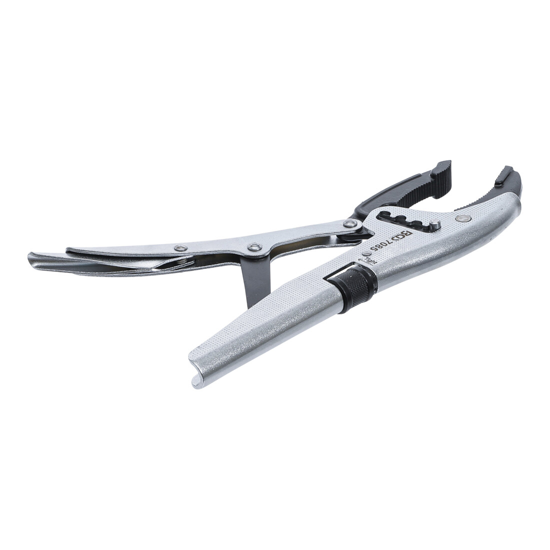 Pince-étau BGS réglage rapide quadruple, Mâchoire inférieure profondément cintrée, type français, 250 mm