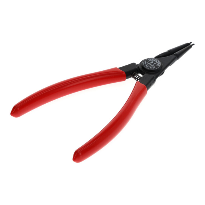Pince Gedore pour anneaux de retenue externes, droite, forgée de 10-25 mm