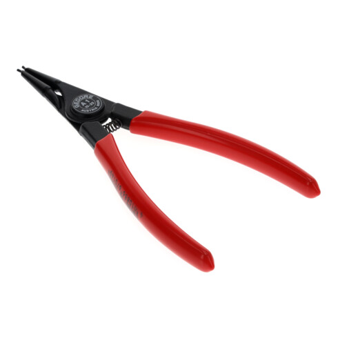 Pince Gedore pour circlips pour anneaux extérieurs, modèle droit, forme A