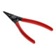 Pince Gedore pour circlips extérieurs, droite, forgée de 3 à 10 mm