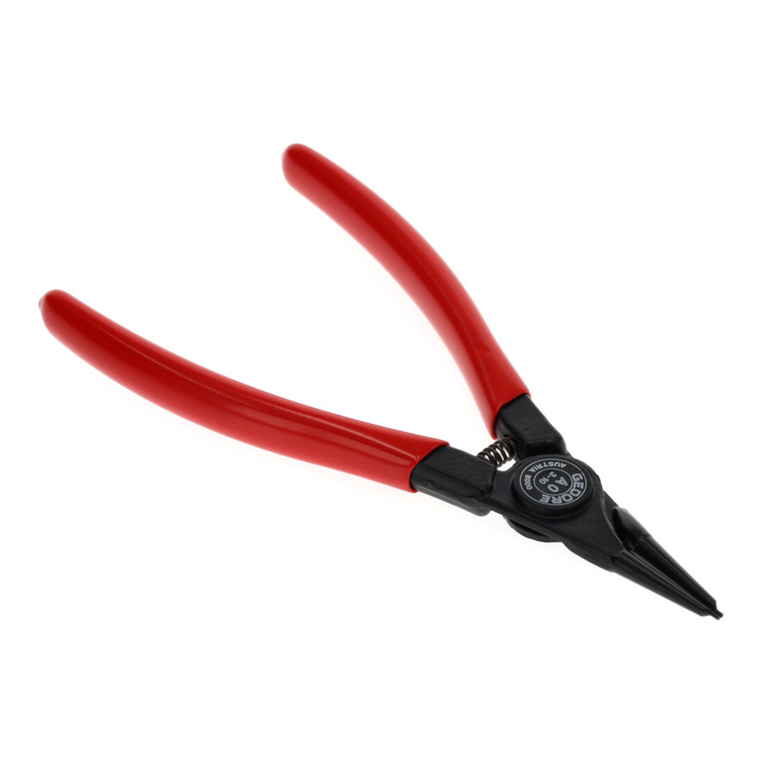 Pince Gedore pour circlips pour anneaux extérieurs, modèle droit, forme A