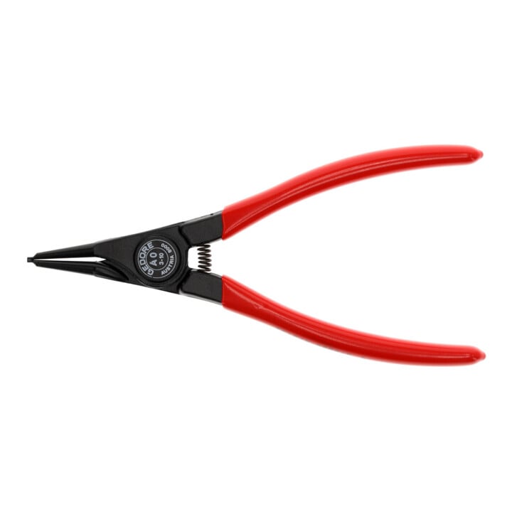 Pince Gedore pour circlips extérieurs, droite, forgée de 3 à 10 mm