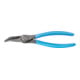 Pince Gedore pour circlips internes, coudée à 45 degrés, 8-13 mm