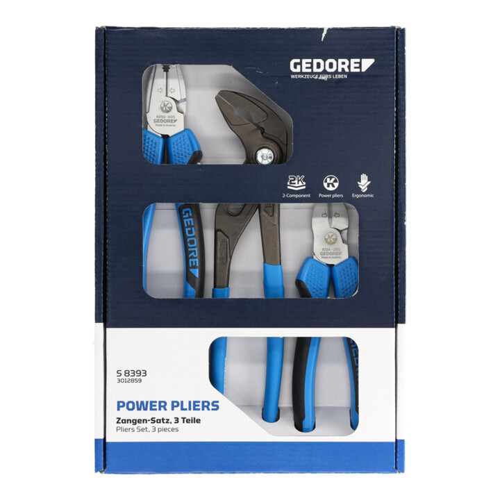 Pince Gedore set 3 pcs.