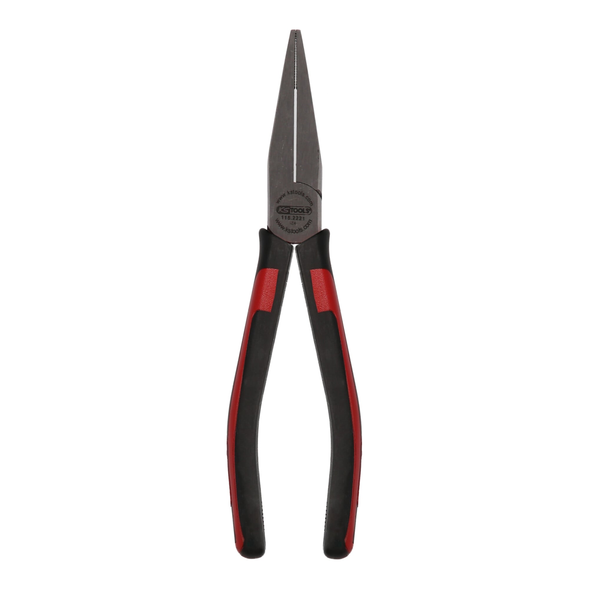 Pince à Bec Plat KS TOOLS SlimPOWER – 165 Mm, Revêtement Titane