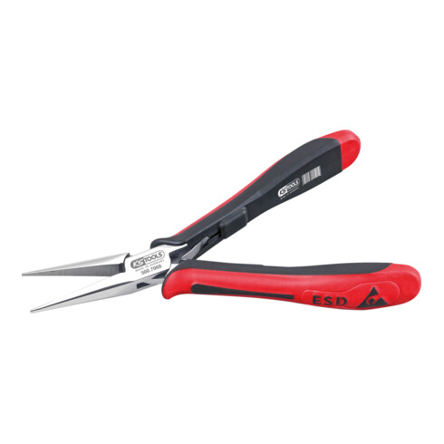 Pince pointue ESD-droite-sans taille, 140 mm
