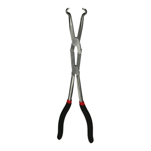 Pince pour anti-parasites de bougies double articulation Ø 13,0 mm, longue