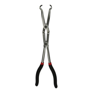 Pince pour anti-parasites de bougies double articulation Ø 13,0 mm, longue