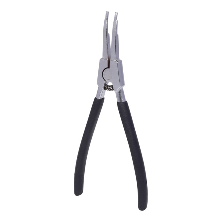 Pince pour clips soufflet rotule, inclinée