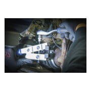 Pince pour colliers de soufflets d’essieu fonctionnement à couple coudée 90° BGS-5