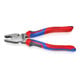 Pince univ. à forte démultiplication L. 200 mm poli gaines muticomposant KNIPEX