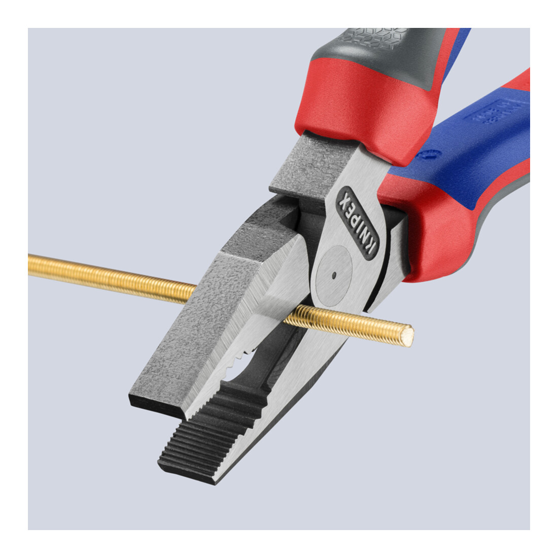 Pince Knipex Power Combination Pince atramentisée noire atramentisée polie avec manchons multi-composants