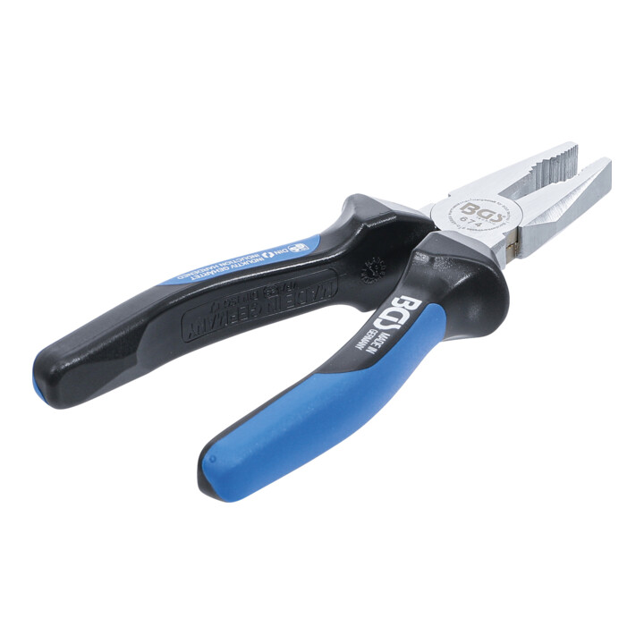 Pince universelle avec facette et tranchant 180 mm BGS
