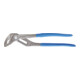 Pince universelle Gedore 10", réglable en 15 directions, isolée par trempage