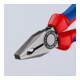 Pince universelle L. 180 mm poli gaines muticomposant KNIPEX