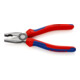 Pince universelle L. 180 mm poli gaines muticomposant KNIPEX
