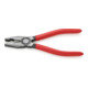 Pince combinée Knipex atramentisée noire atramentisée polie avec revêtement plastique-4