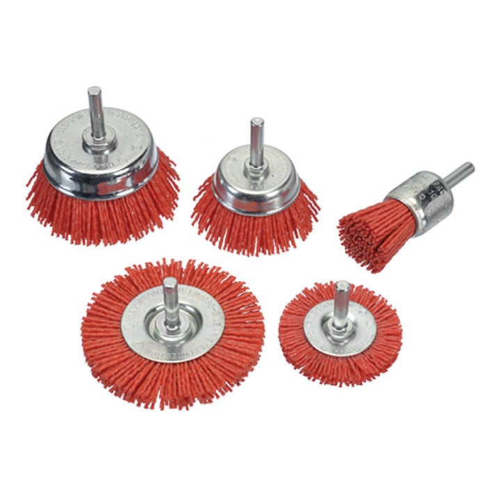 Pinceaux Osborn DIY set 5 pièces, remplissage abrasif