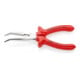 Pinces à becs demi-ronds avec tranchant, (pinces bec de cigogne) Knipex