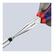 Pinces à becs demi-ronds avec tranchant, (pinces bec de cigogne) Knipex-5