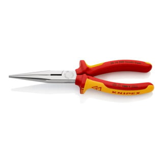 Pinces à becs demi-ronds avec tranchant, (pinces bec de cigogne) Knipex