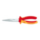 Pinces à becs demi-ronds avec tranchant, (pinces bec de cigogne) Knipex
