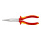 Pinces à becs demi-ronds avec tranchant, (pinces bec de cigogne) Knipex