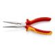 Pinces à becs demi-ronds avec tranchant, (pinces bec de cigogne) Knipex